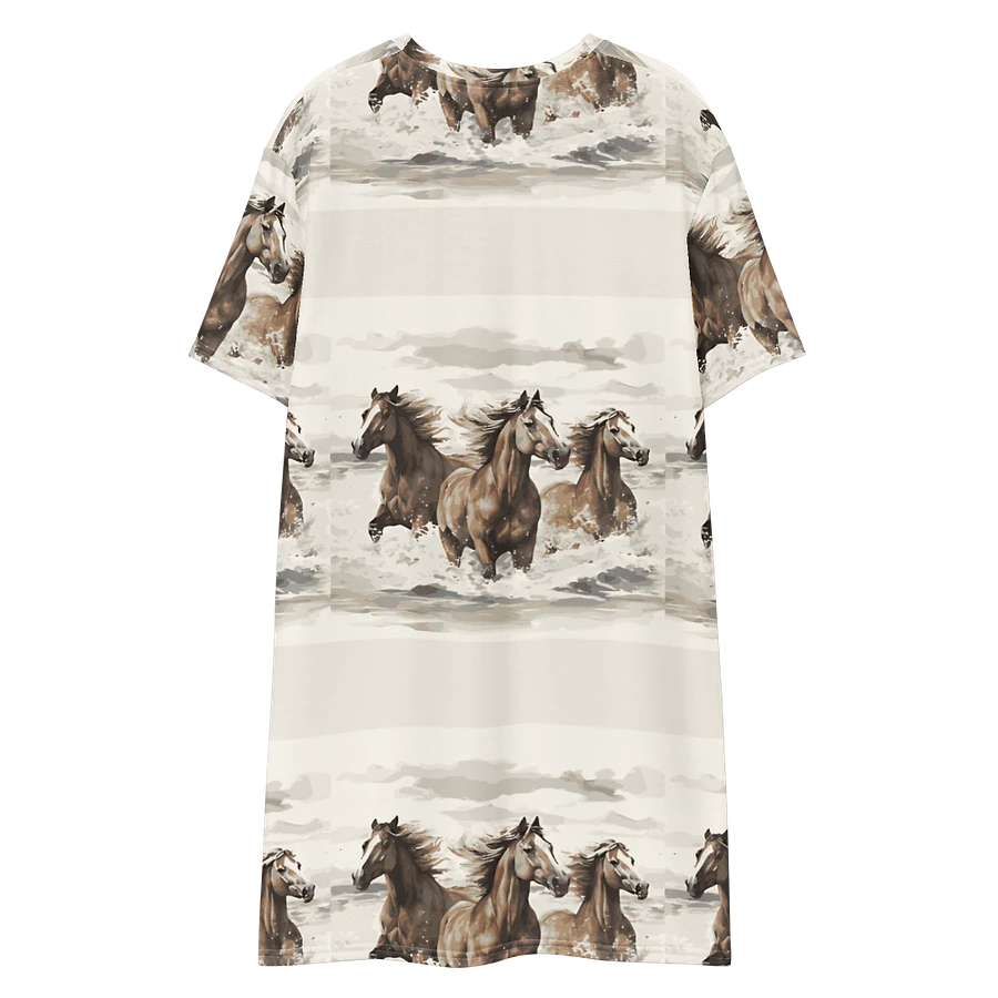 Galloping Grace Horse T-Shirt Dress product image (9)