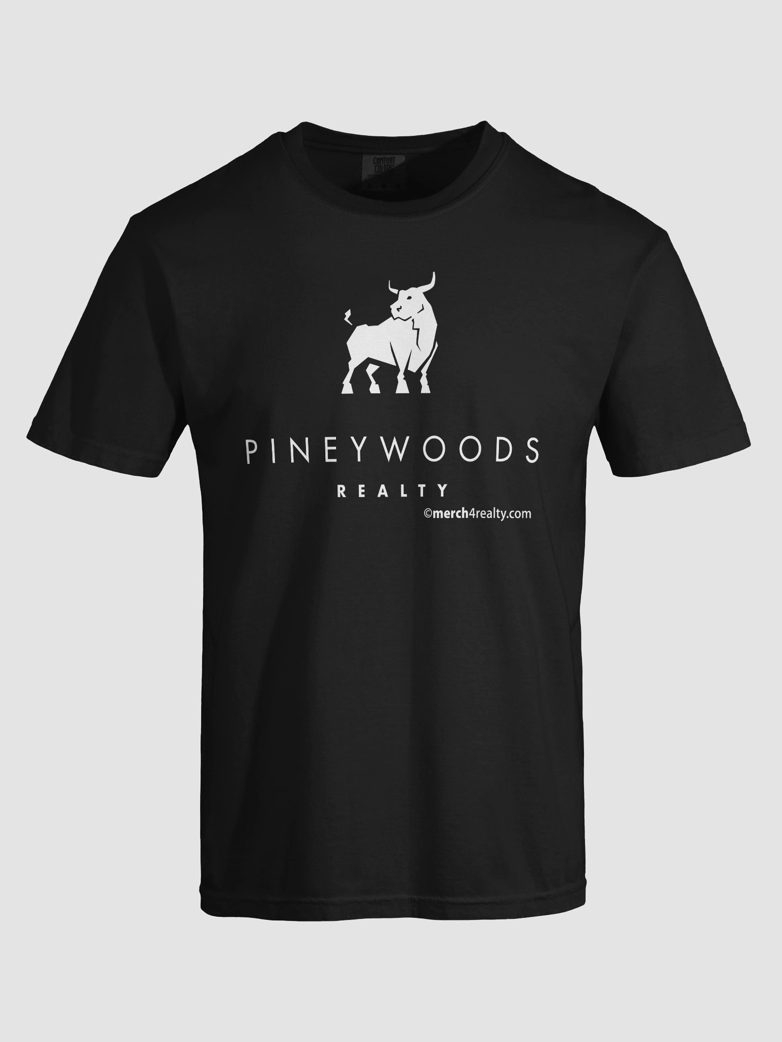 PINEYWOODS REALTY Logo Heavyweight Tee product image (49)