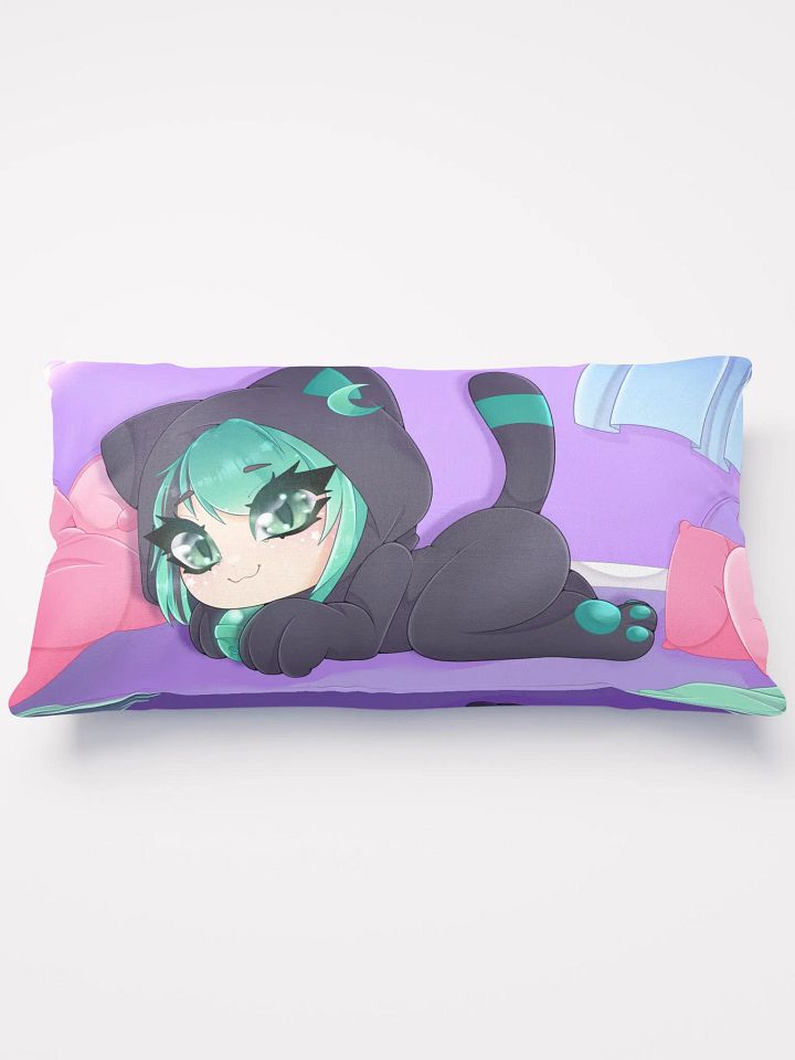 Sleepy Eepy Kitty Mintzey Double Sided Pillow product image (2)