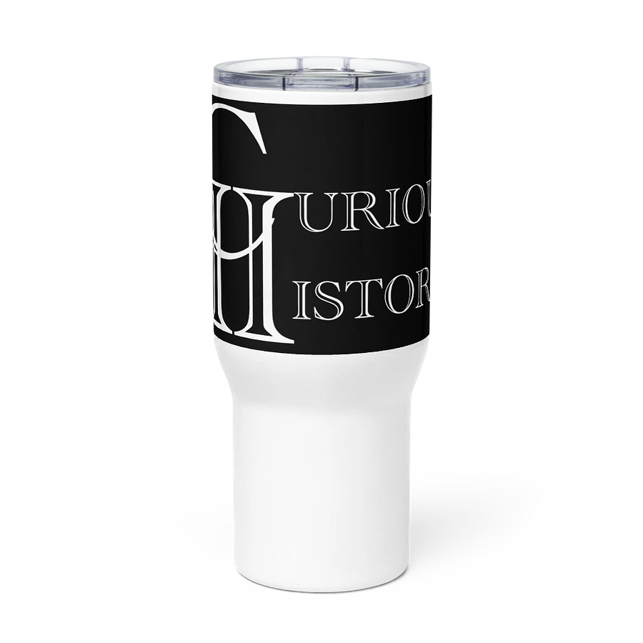 Curious History 25 oz Stainless Steel Travel Mug with Handle product image (2)