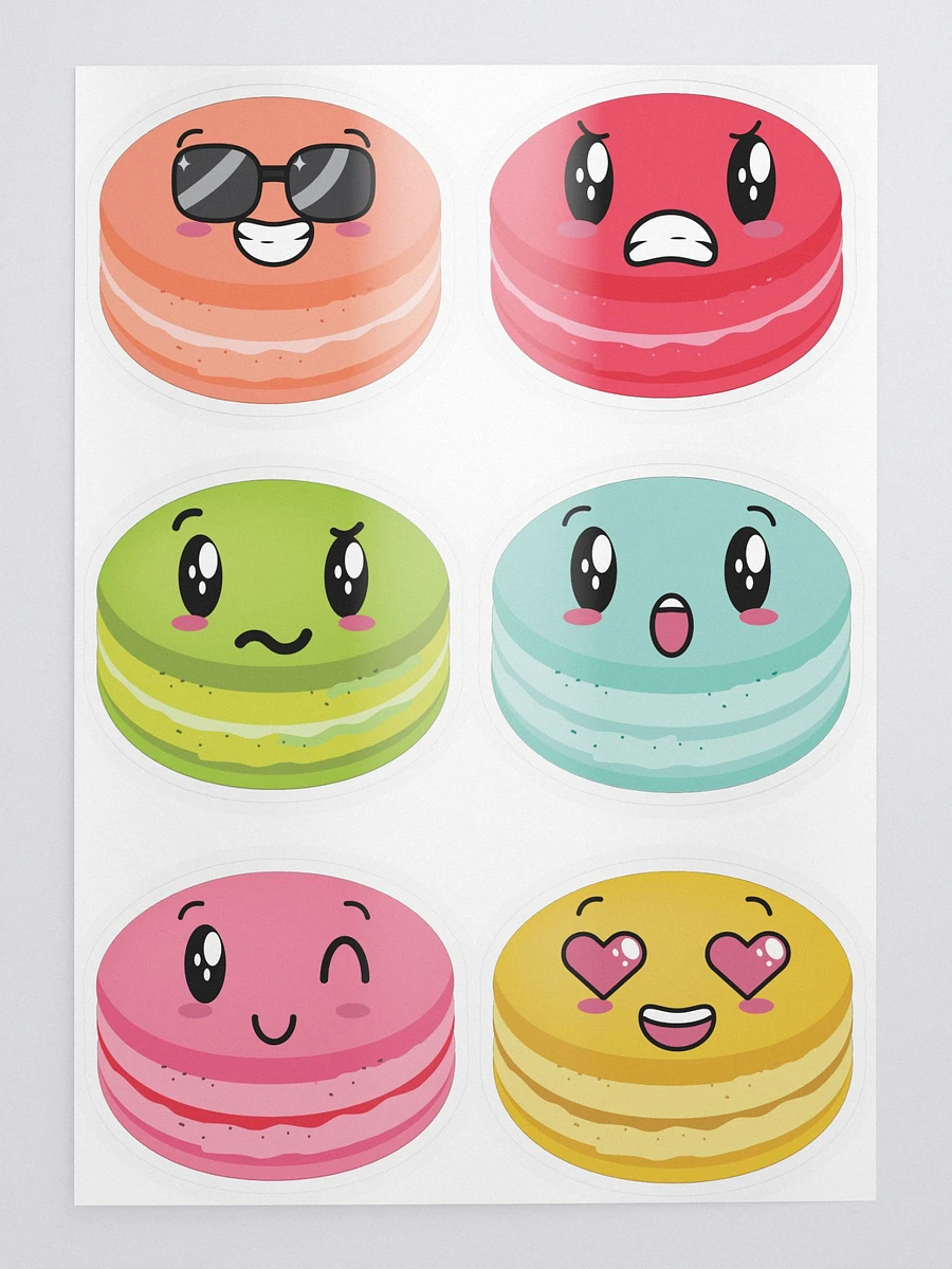 Macaron Emotes Sticker Sheet product image (1)