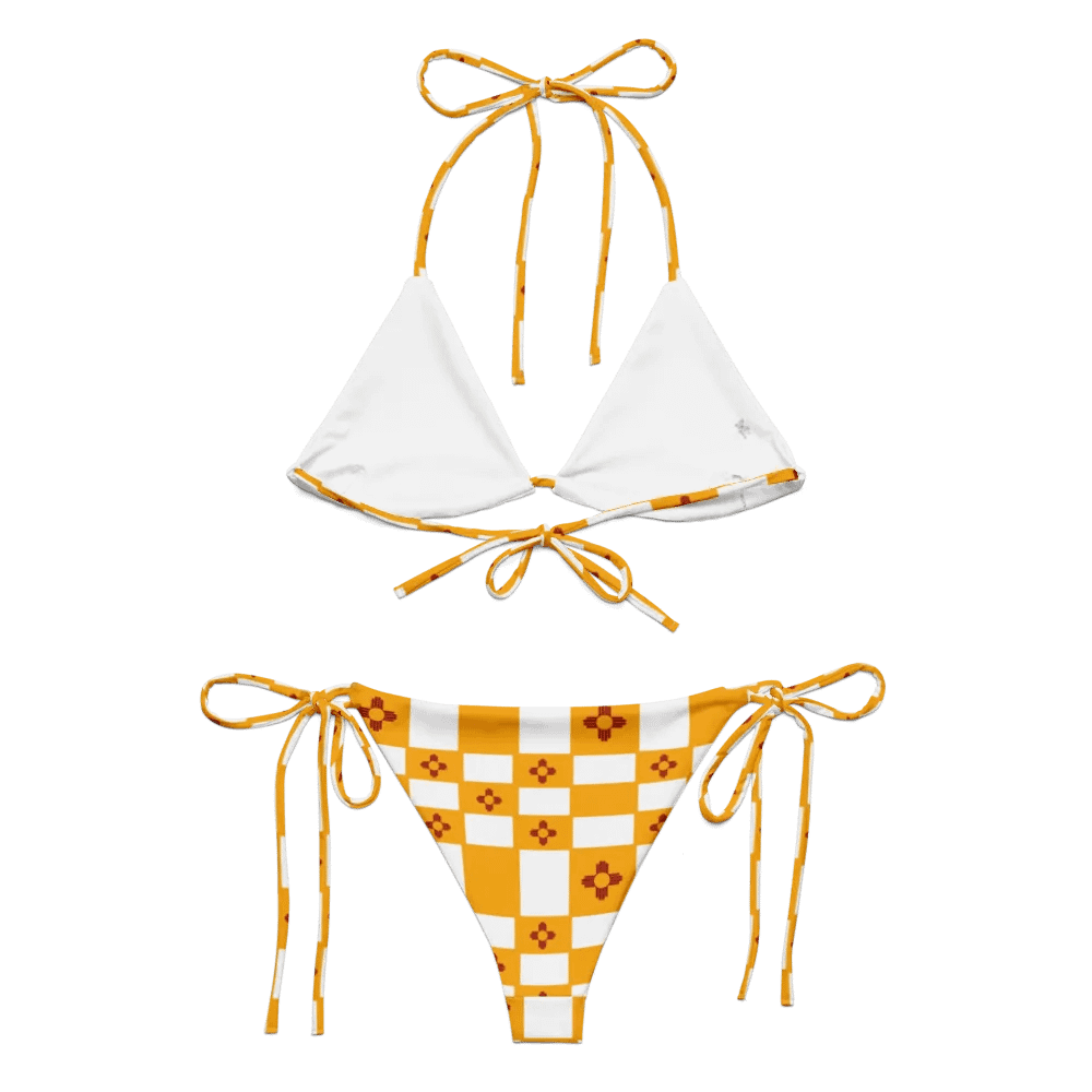 New Mexico Zia Checkerboard All-Over Bikini Set product image (6)