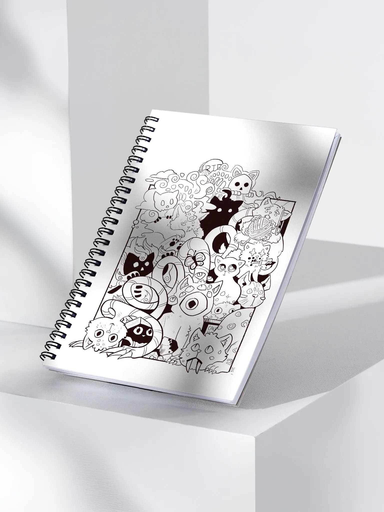 Enkitty Spiral Notebook product image (3)