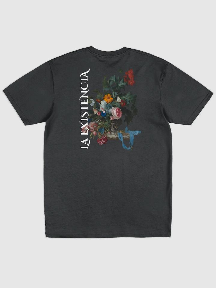 Painted Flowers Black Tee product image (2)