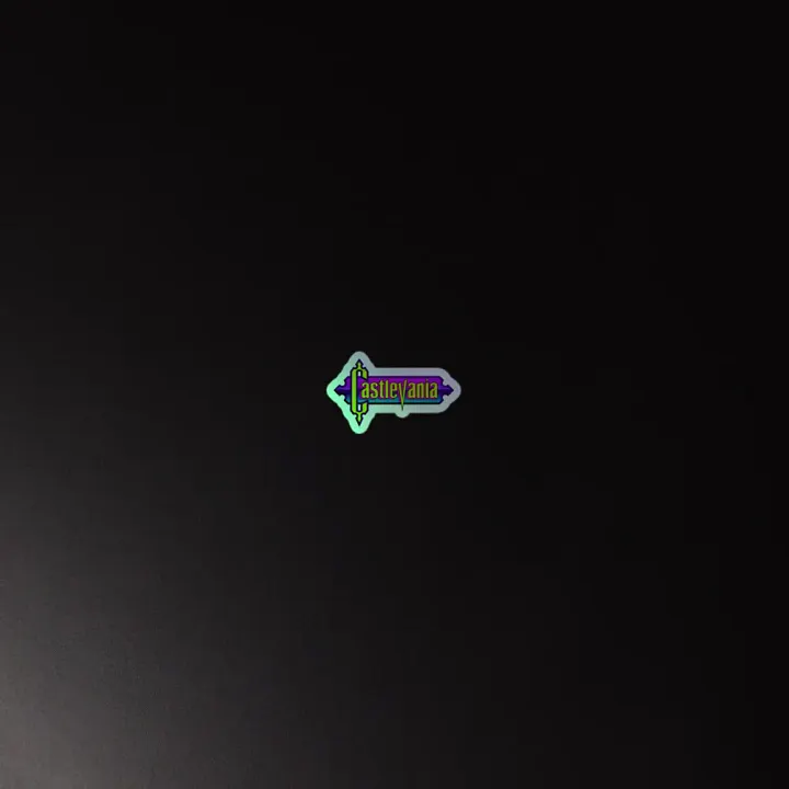 Castlevania Emblem Tribute Holofoil Sticker product image (4)
