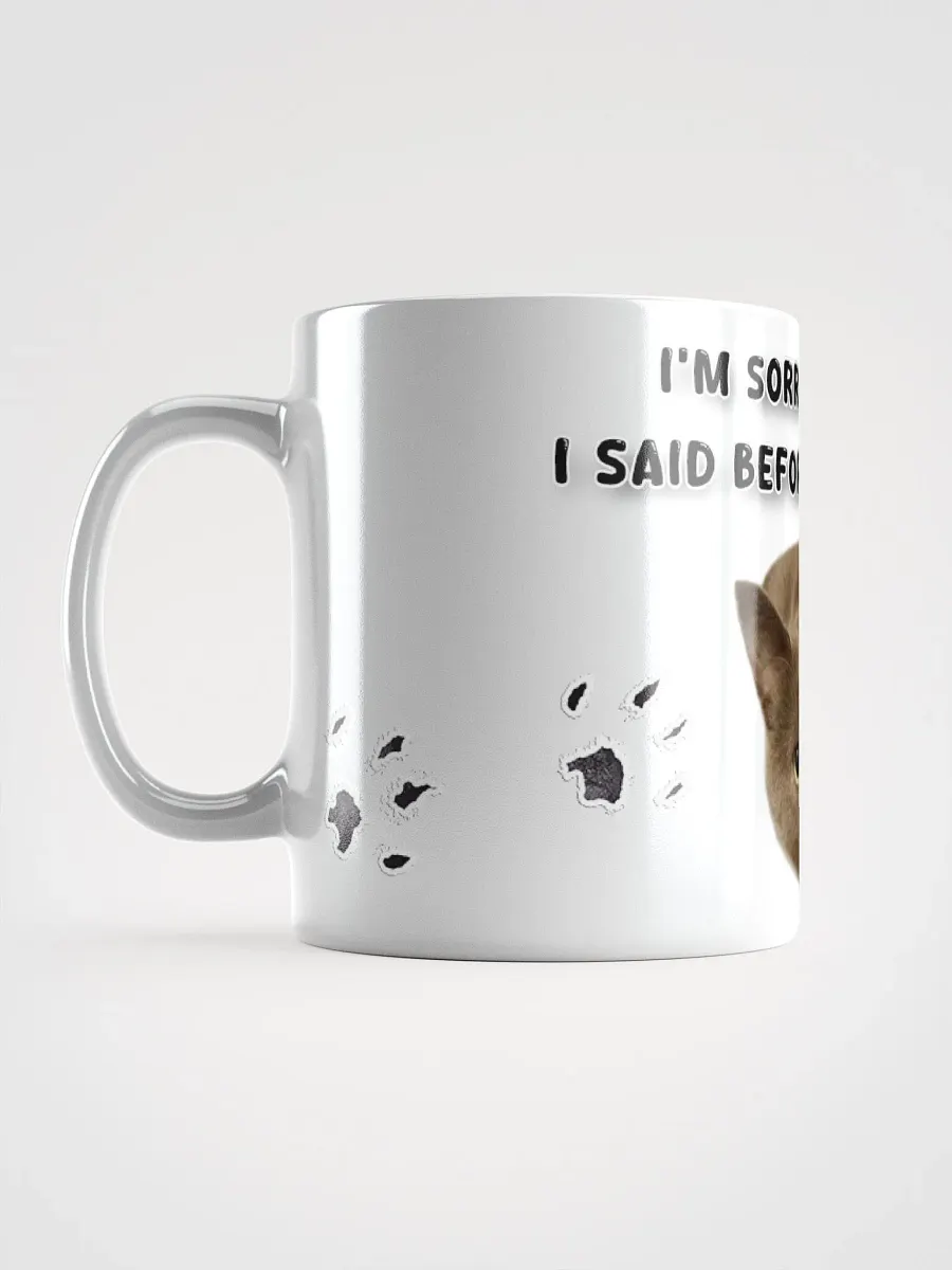 Sorry Mug (White) product image (6)