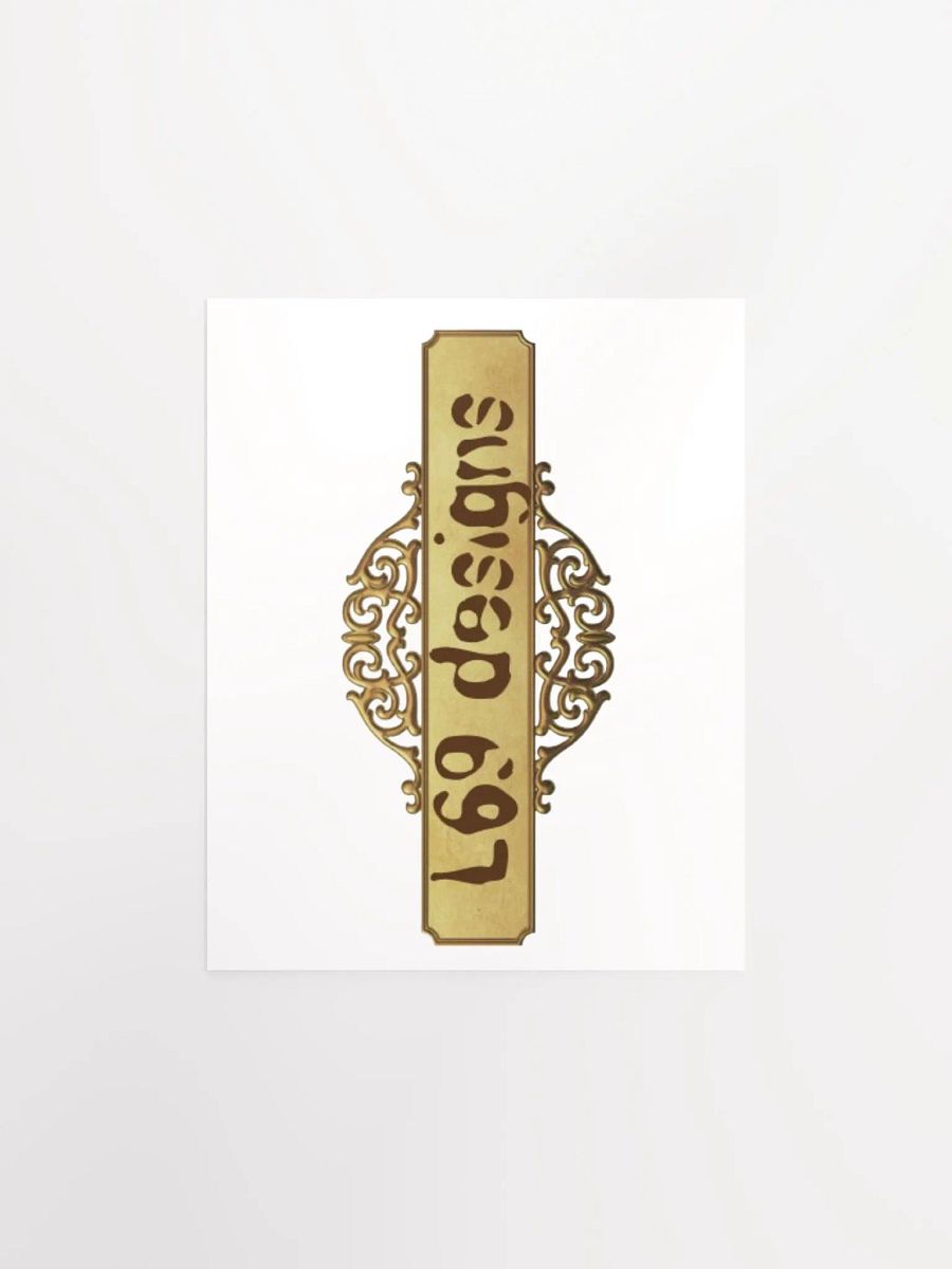 SIXTY NINE DESIGNS gold banner product image (1)
