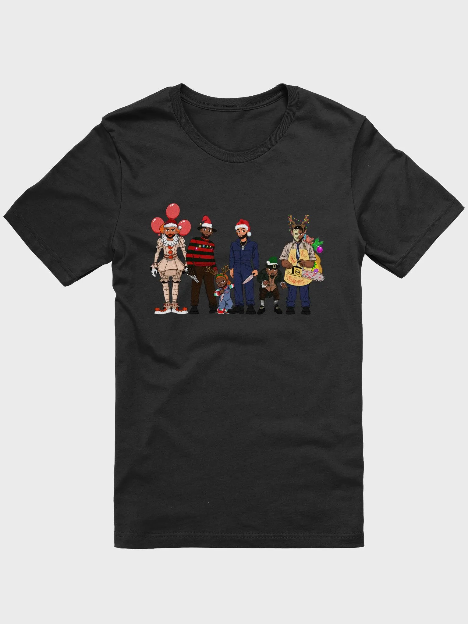 SellSquad HorrorDay Christmas T product image (2)