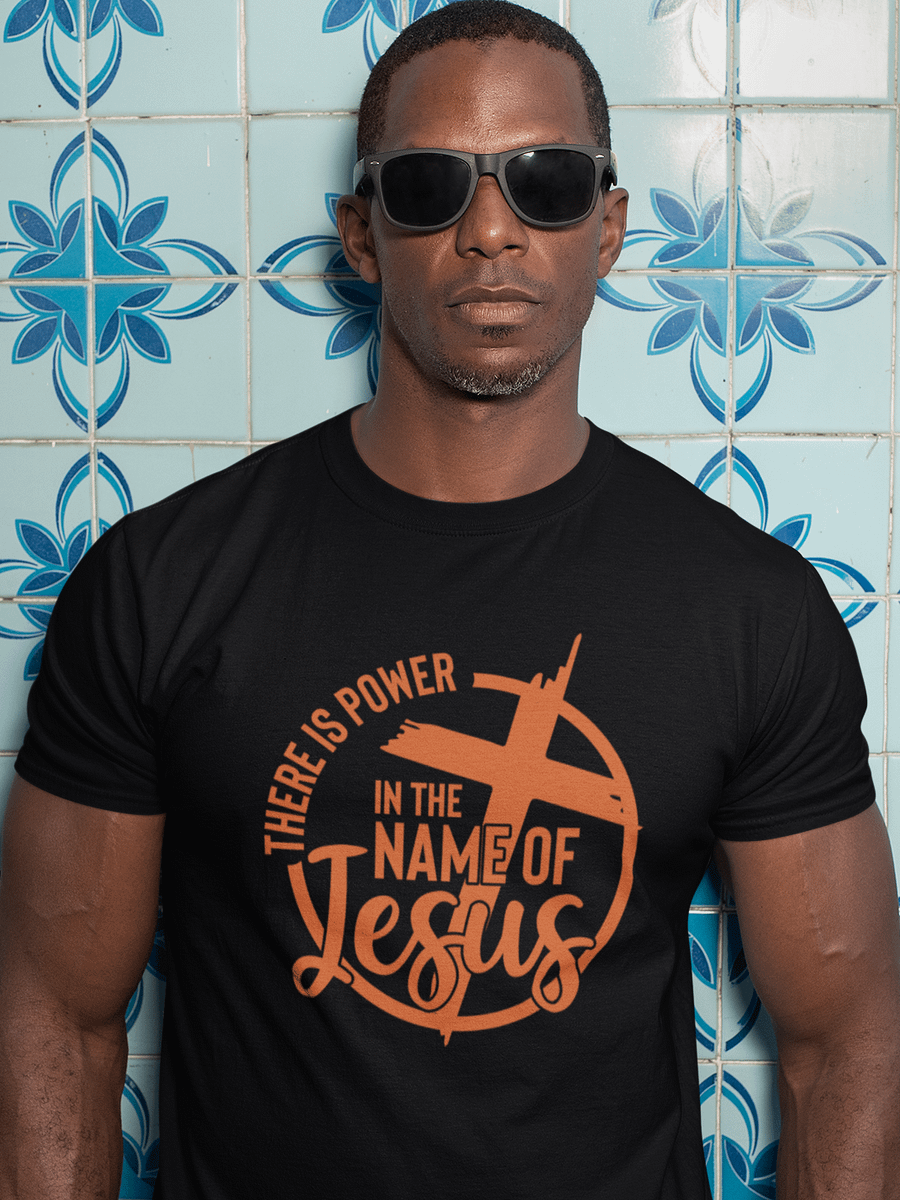 "Power in the Name of Jesus" Faith T-Shirt product image (1)
