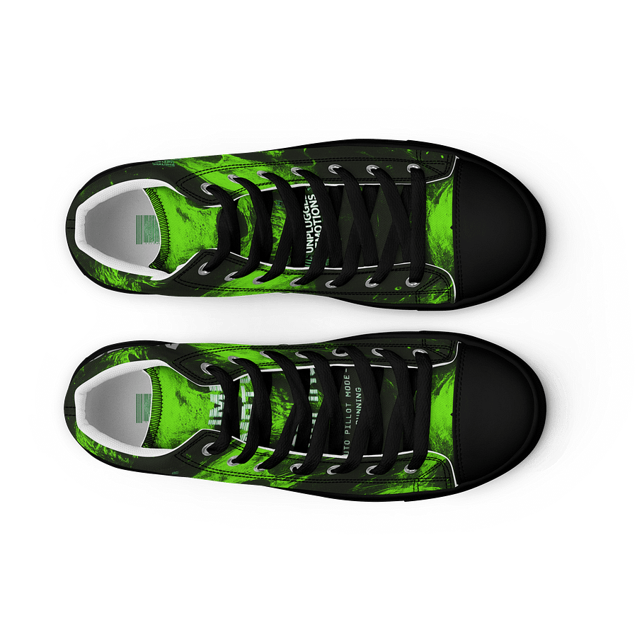 Living in Auto Pilot Men's High Top product image (9)