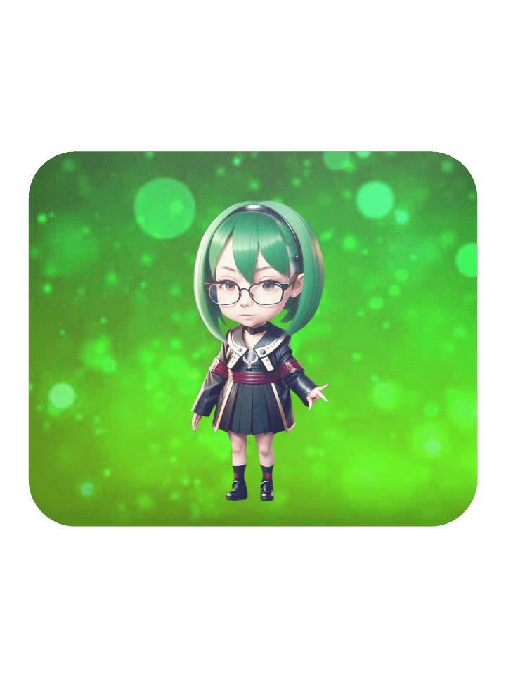(GREEN CHIBI) K Classic Mouse Pad product image (2)