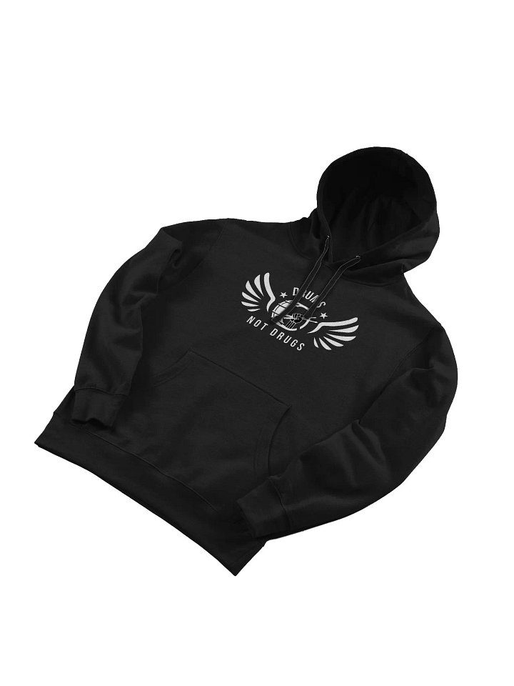 Drums Not Drugs - Black Hoodie product image (6)