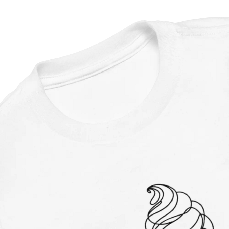 Sweet Summer Vibes: Ice Cream Line Art Toddler T-Shirt product image (29)