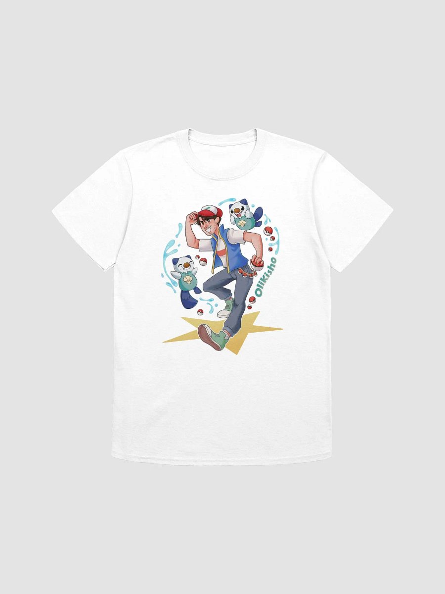 olikisho - Unisex Large Logo Tshirt (White) product image (1)