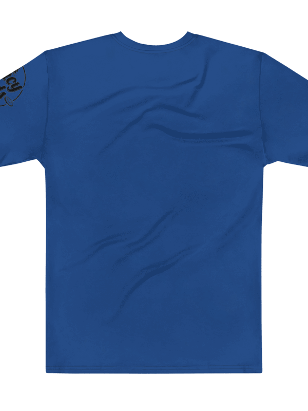 Fancy Lads Men's Blue T-Shirt "That's My Secret I'm Always Thinking About Disc Golf" product image (2)