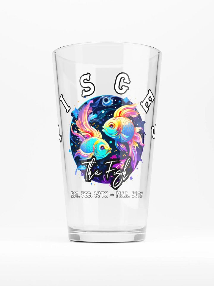Pisces - Zodiac Shaker Pint Glass product image (1)