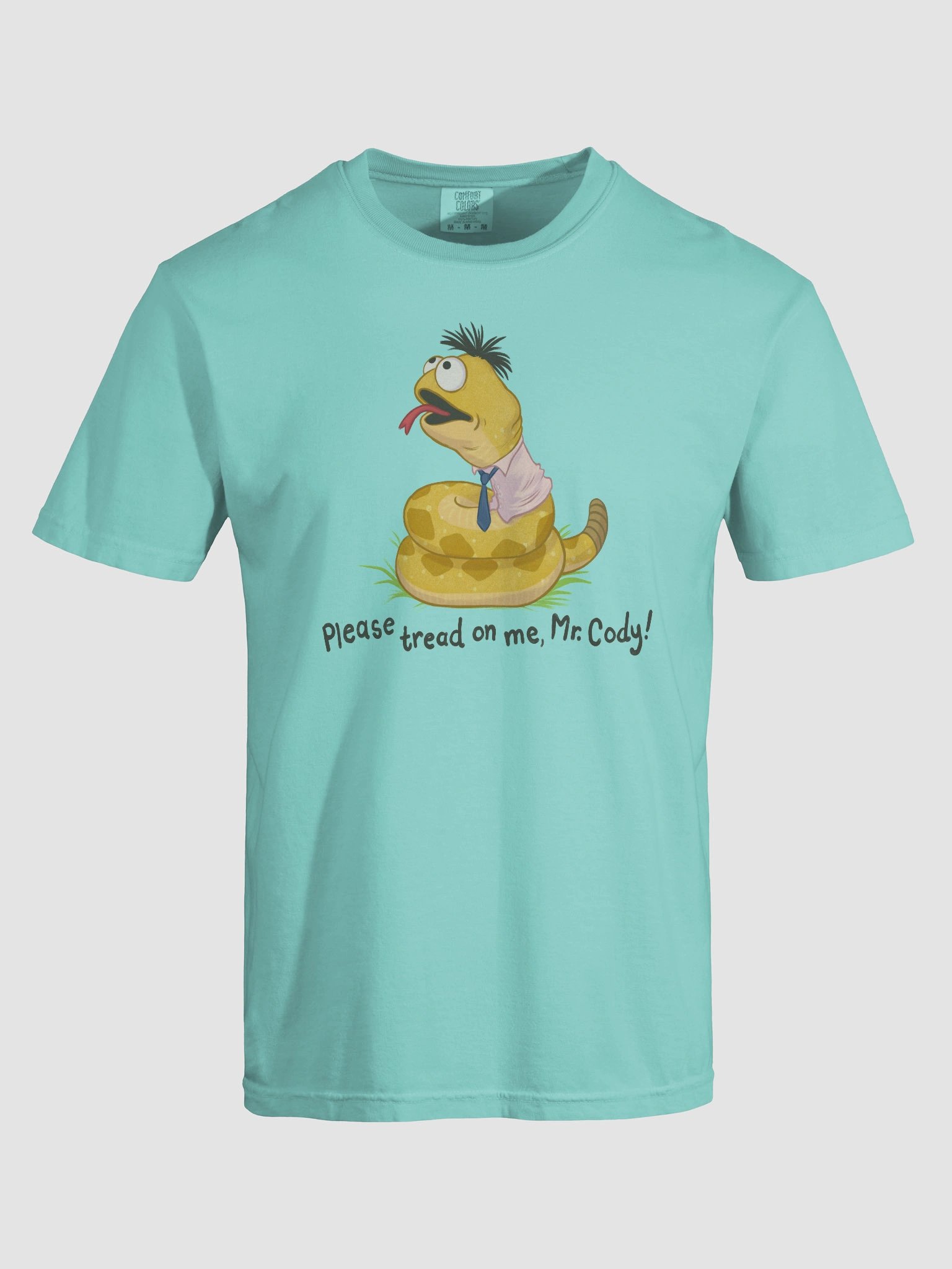Warmbo "Please Tread On Me, Mr. Cody" T-Shirt product image (33)