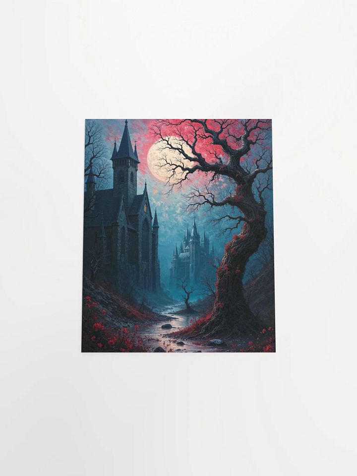 Moonlit Gothic Castle Poster product image (9)