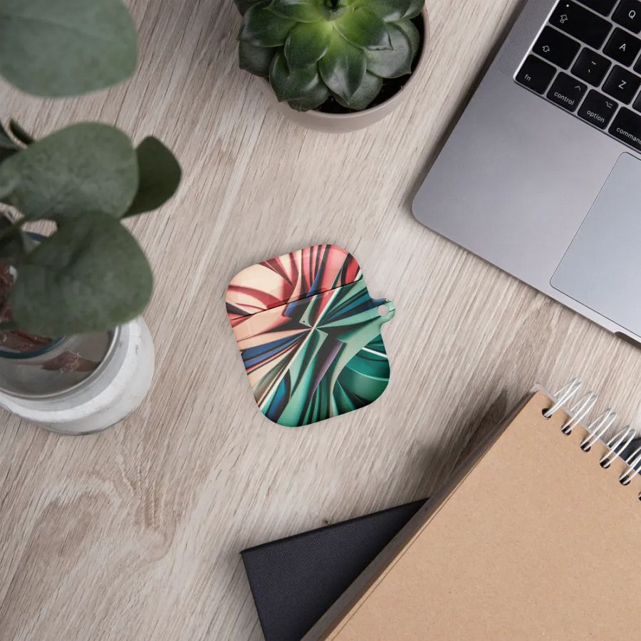 Flowing Lines Coral AirPods® Case product image (7)