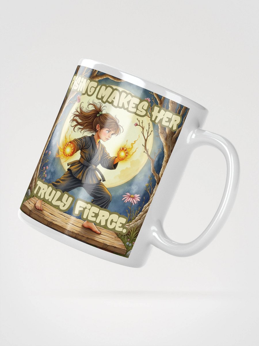 Rising Makes Her Truly Fierce – Empowered Martial Arts Girl Design product image (2)