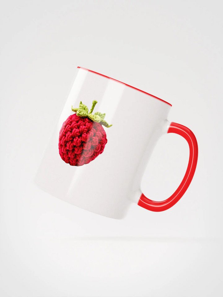 CozyAvocado Ceramic Raspberry Mug #1 product image (2)