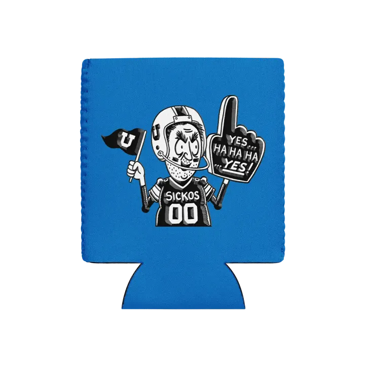 Sickos #1 Fan Beveled Coozie (2 Sizes) product image (1)