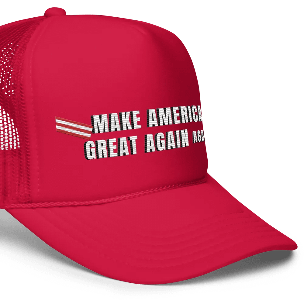 Maga trucker cap embroidered,    Make America Great again product image (7)