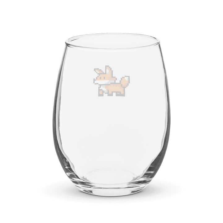 Foxy Pixel Party Stemless Wine Glass product image (2)