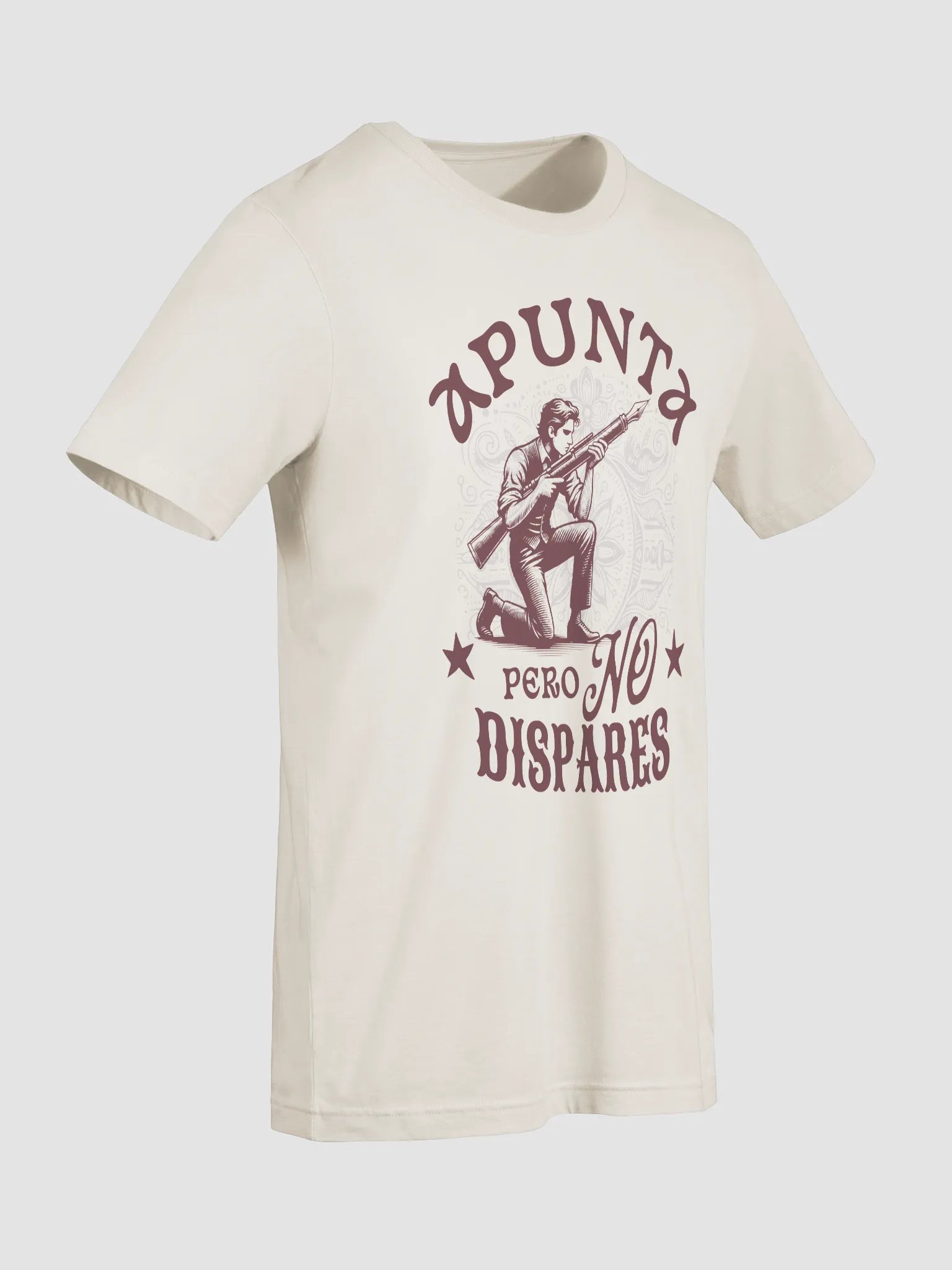 Apunta Pero No Dispares Camiseta Unisex product image (6)