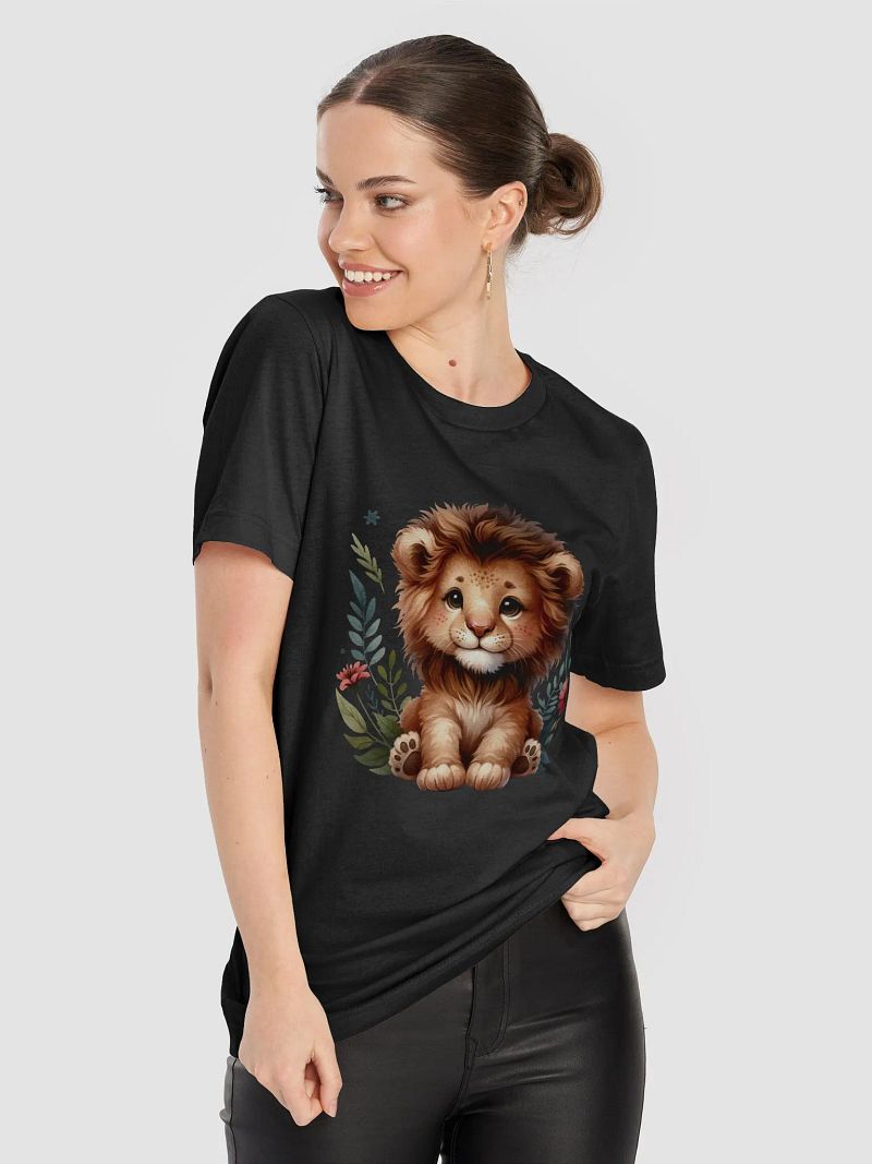 Whimsical Lion Cub T-Shirt