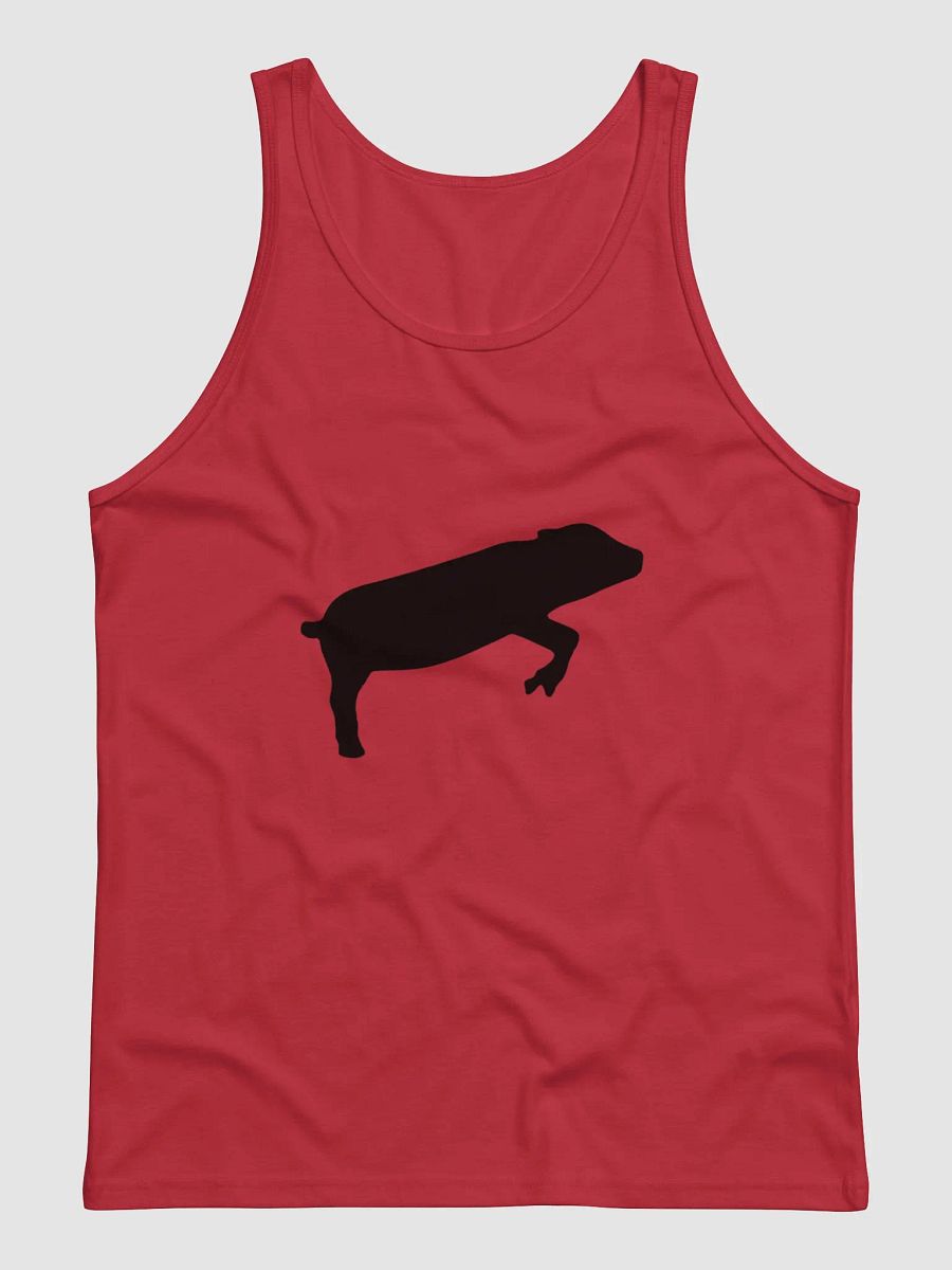 Leaping Pig DARK (Bella+Canvas Jersey Tank) product image (41)