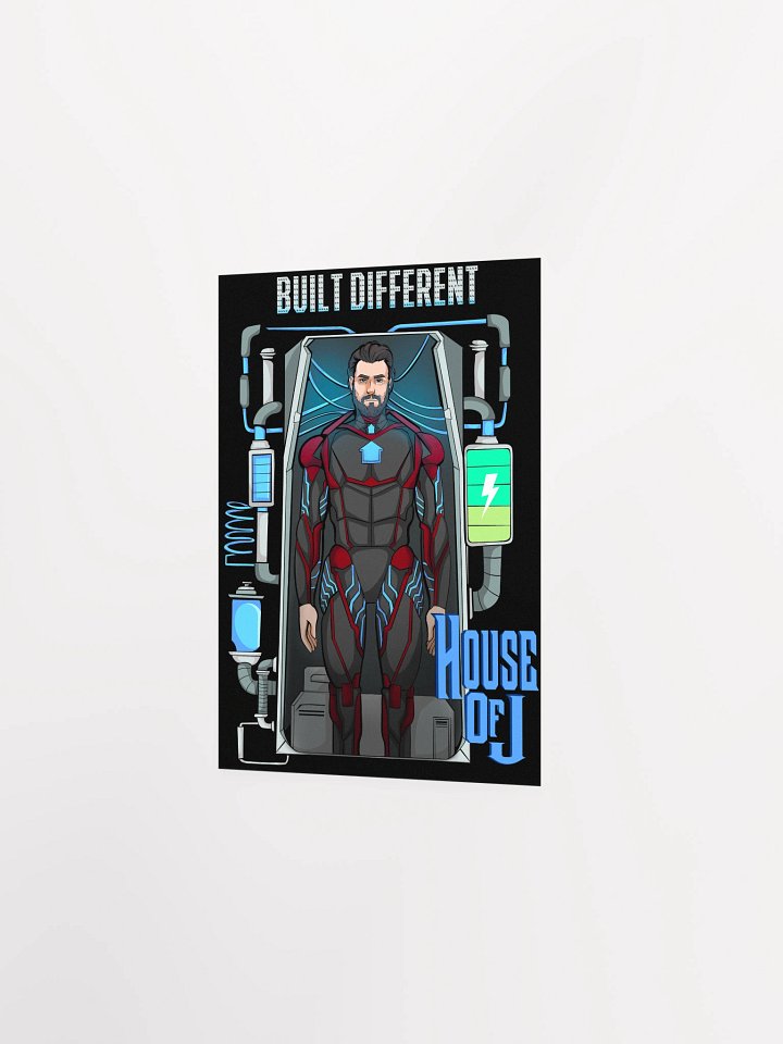 House of J "Recharge" Matte Poster (Dark) product image (8)