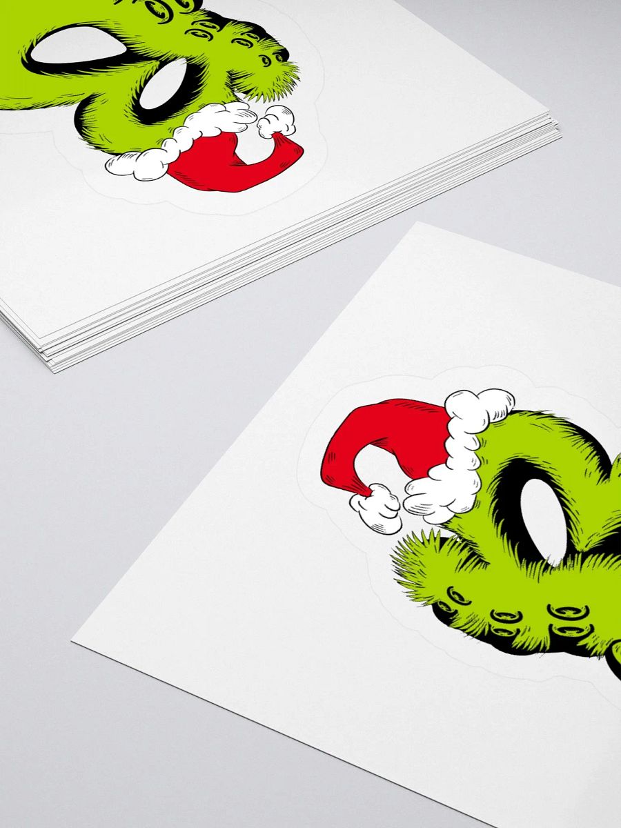 Grinch B sticker product image (4)