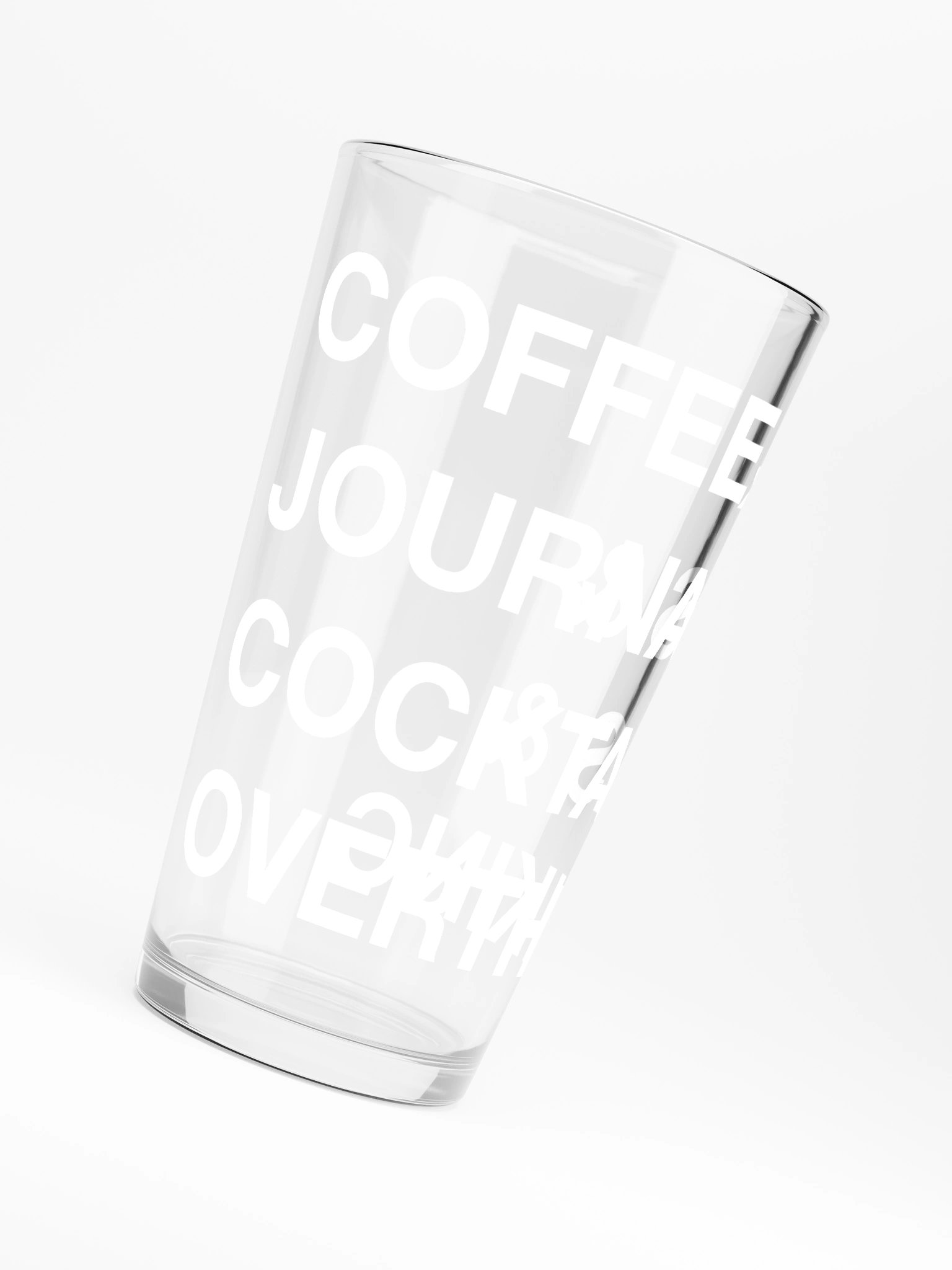 Pint Glas for Overthinking product image (6)