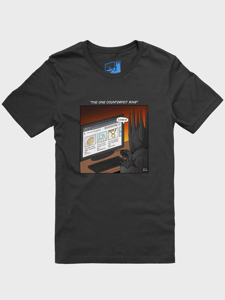 "The one counterfeit ring" soft t-shirt product image (1)