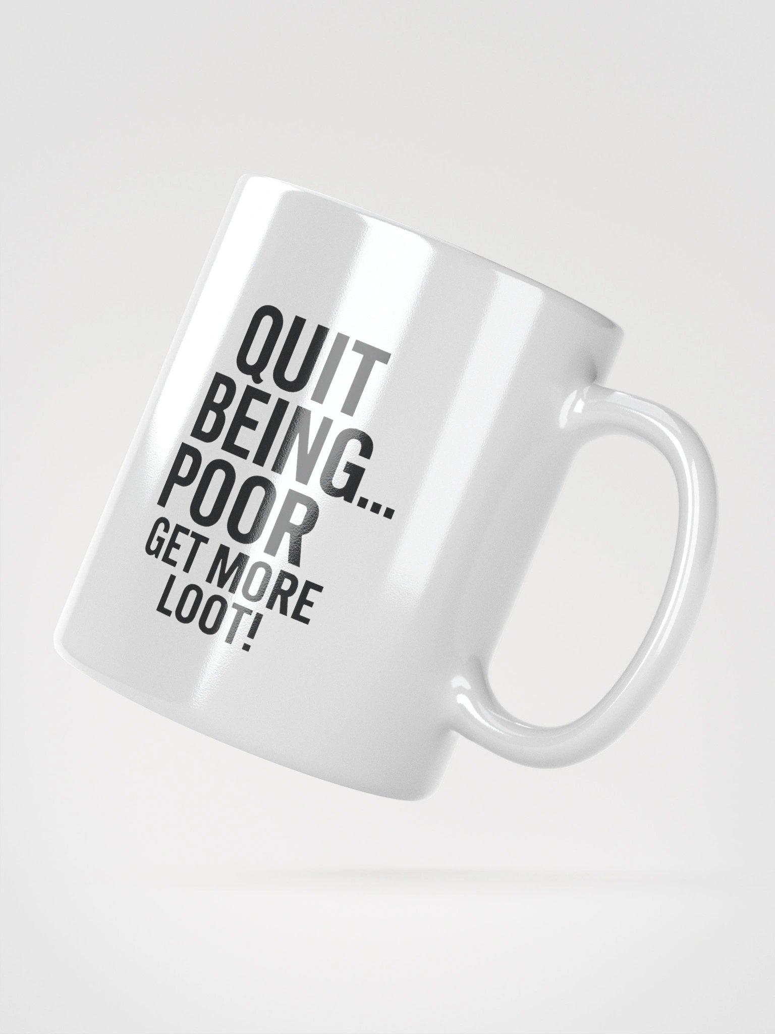 Loot Hunter White Glossy Mug product image (7)