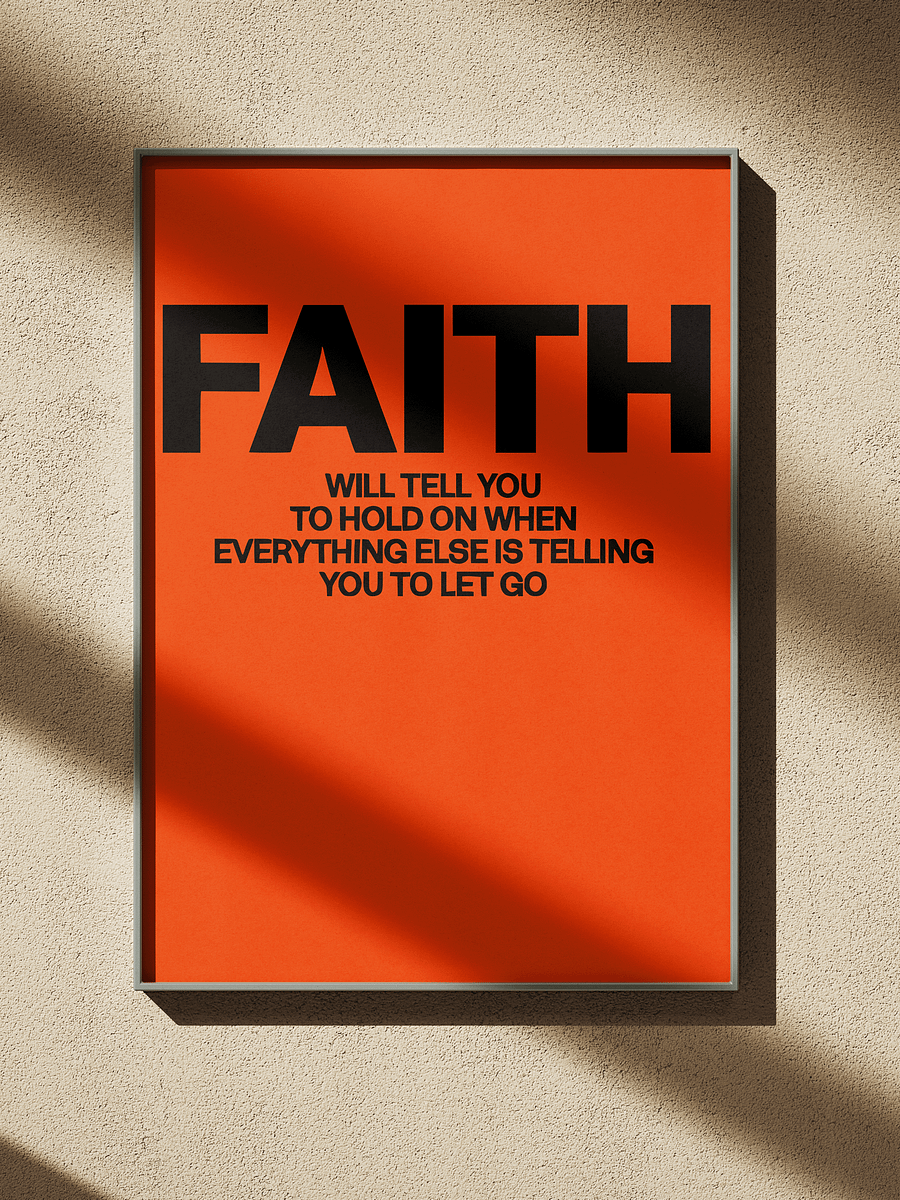 FAITH Printable Poster product image (6)