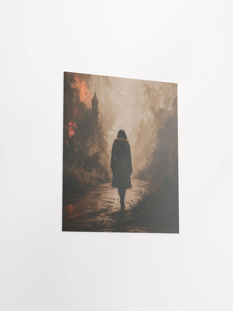 Misty Pathway Poster product image (29)