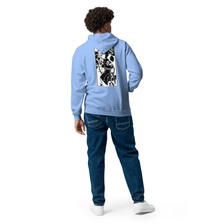 Roses Zipped Hoodie (Embroidered) product image (8)