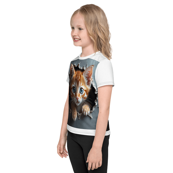 Peekaboo Kitty – Front & Back T-Shirt product image (2)