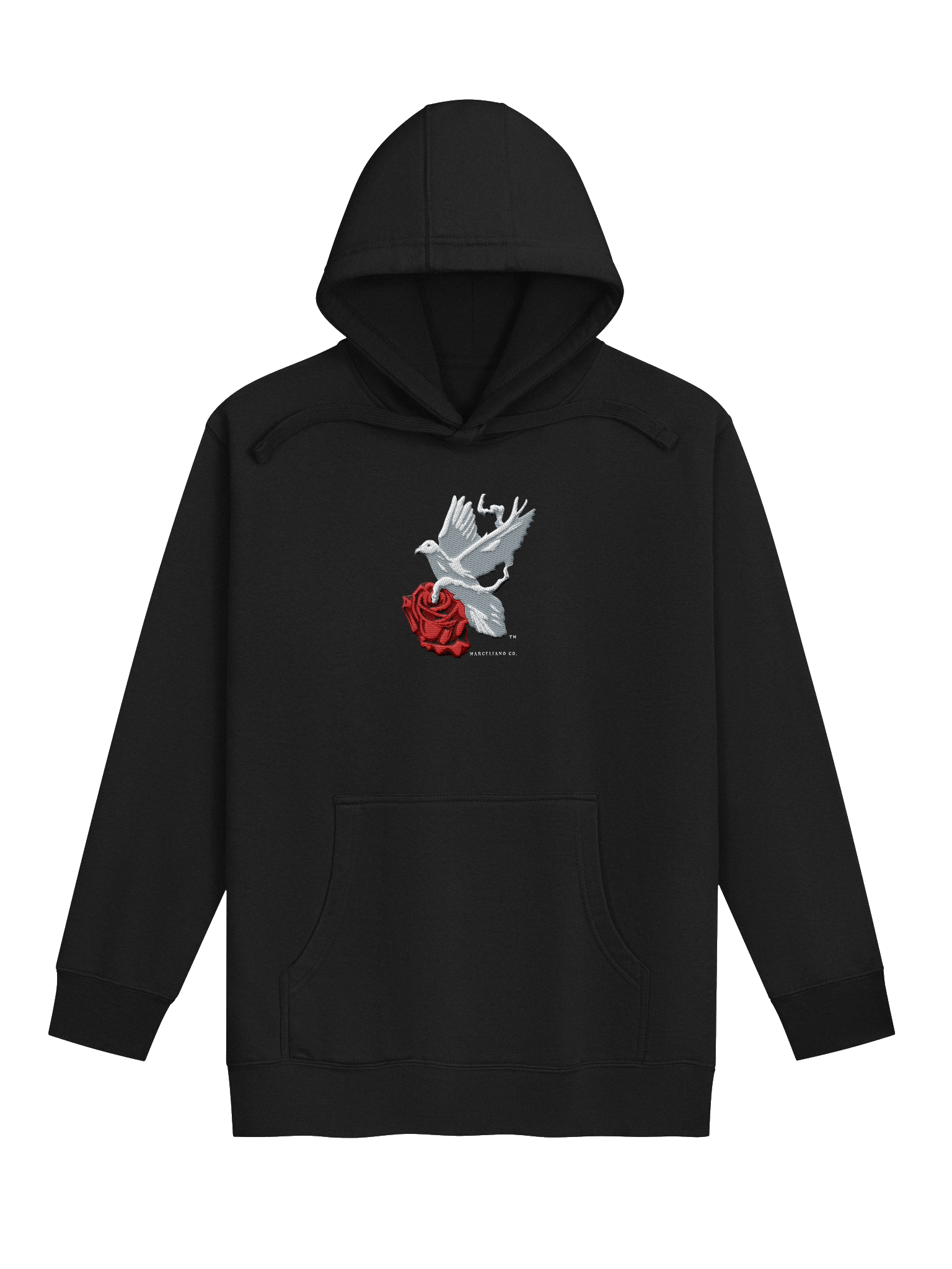 Peaceful Bloom Hoodie (Embroidered) product image (1)