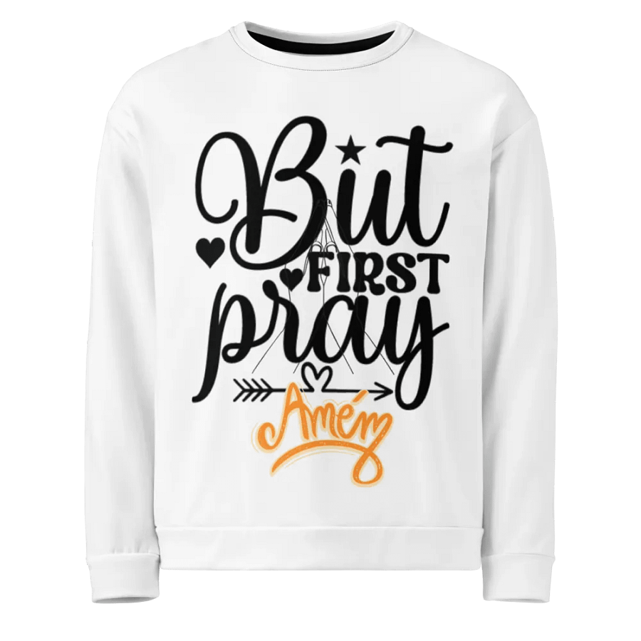 Prayer Hands All-Over Print Sweatshirt product image (1)