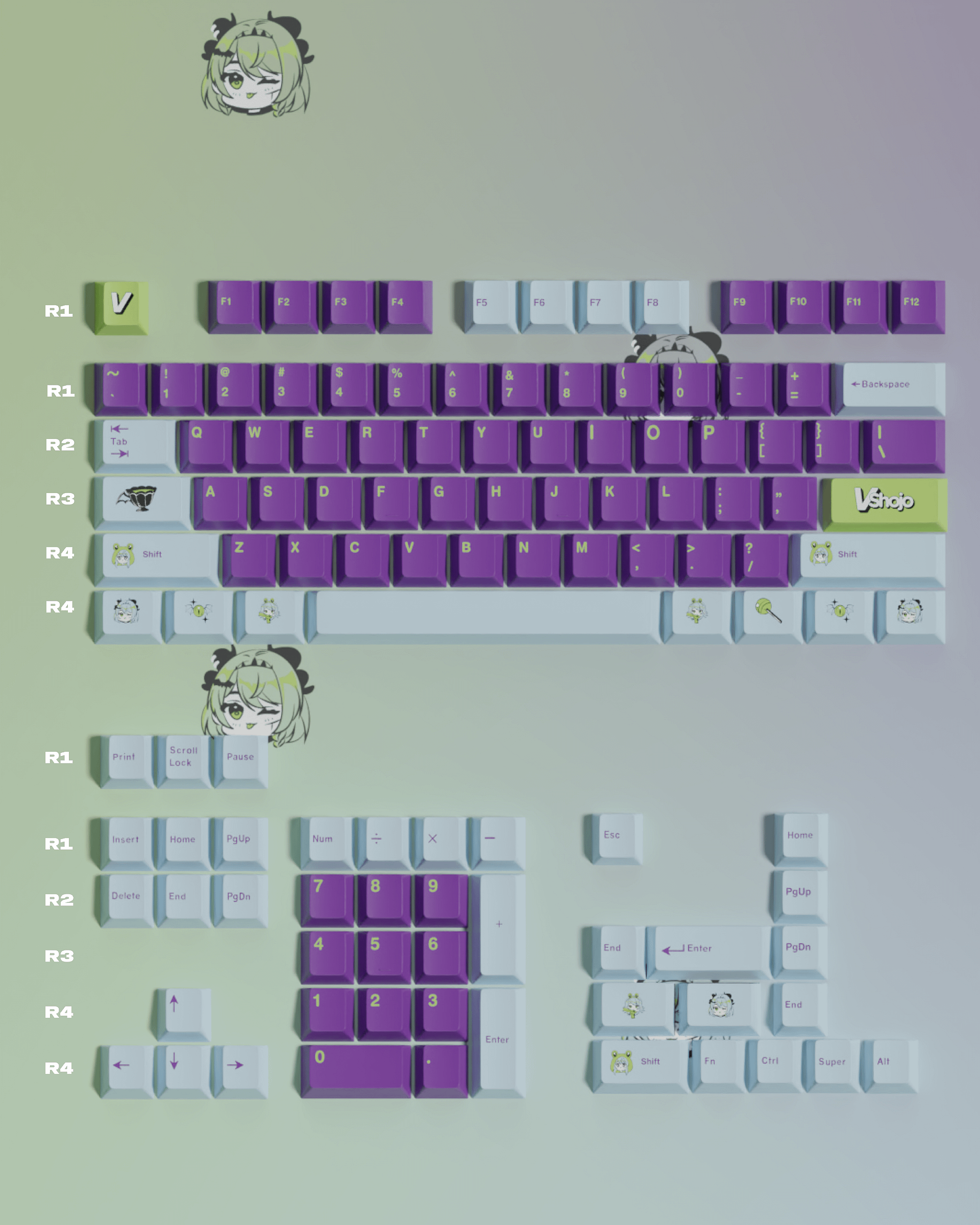 Apricot Keycap Set product image (1)