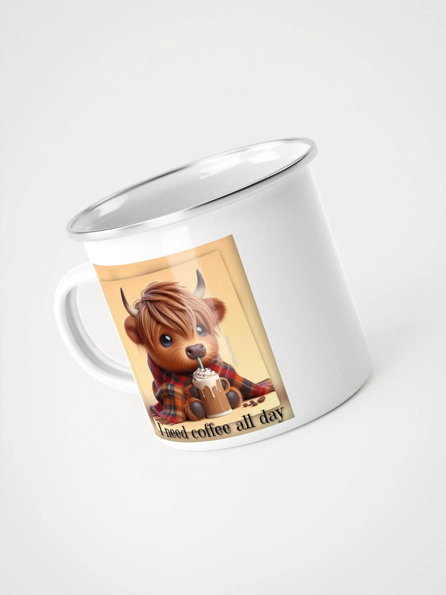 Coffee Cow Companion Enamel Mug product image (4)