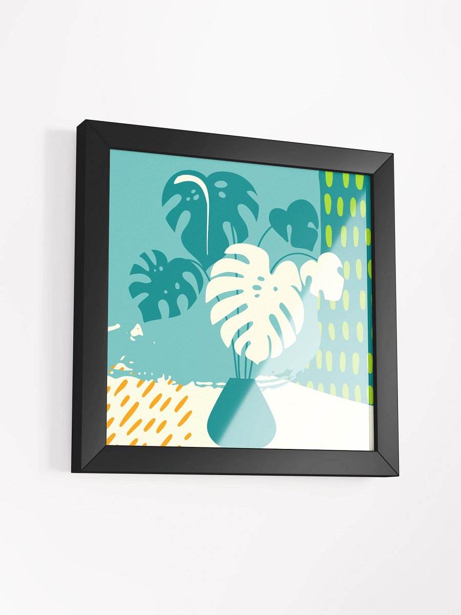 Monstera Charm Framed product image (44)