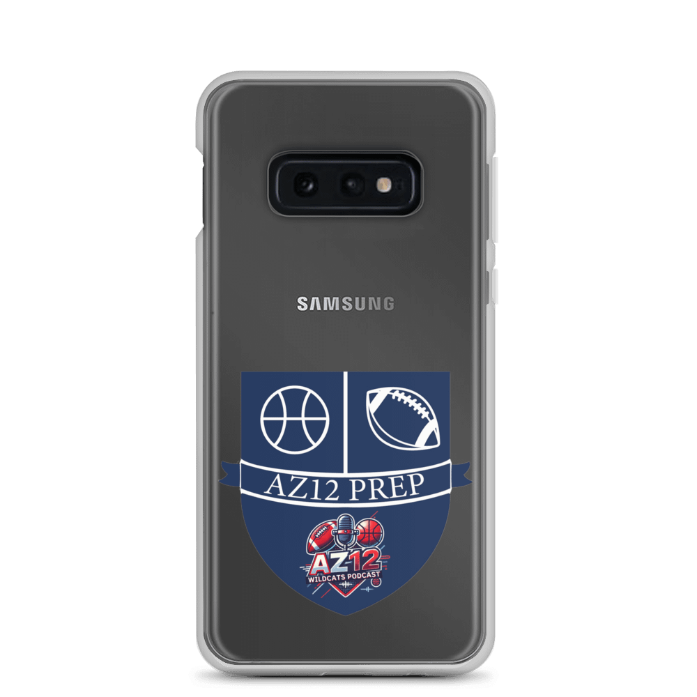 AZ12 Prep Samsung Clear Phone Case product image (1)