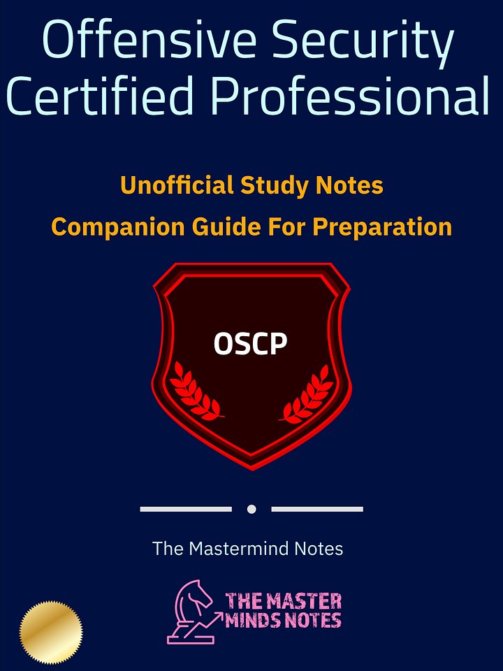 Offensive Security Certified Professional Study Notes and Guide (Unofficial) product image (1)