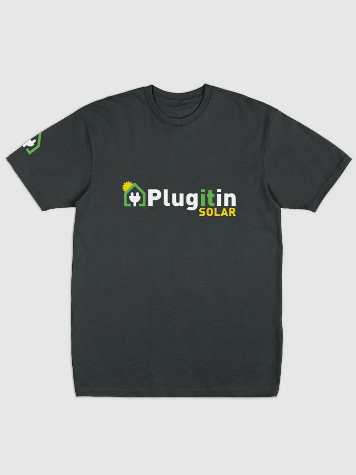 Plug It In Solar High-Quality Men's Premium Heavyweight Tee product image (1)