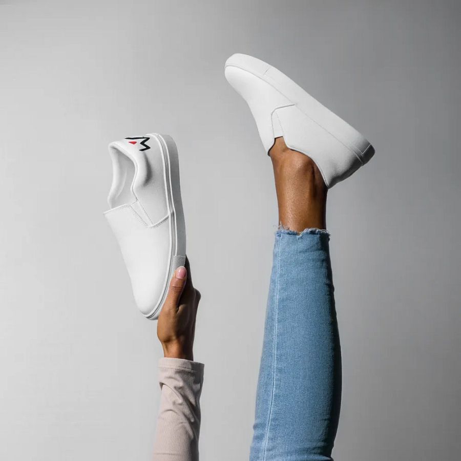 FTA - Swoosh Chic: Custom Women's Slip-Ons product image (12)