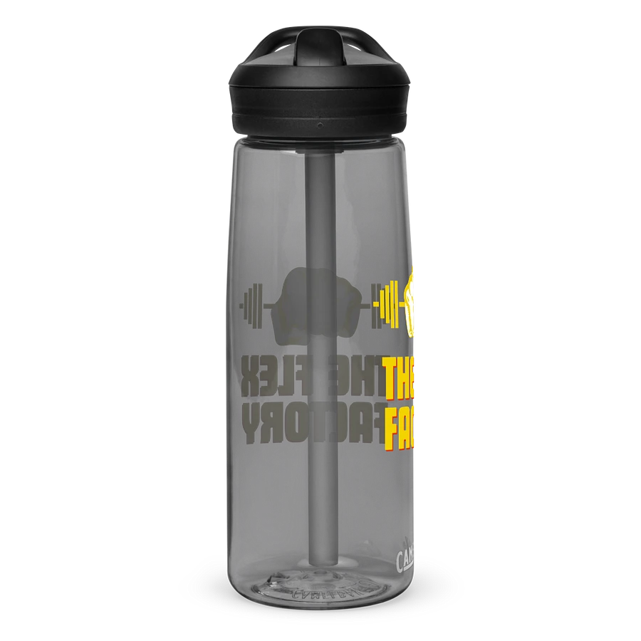 Official Flex Factory Weight Room Water Bottle Yellow product image (2)